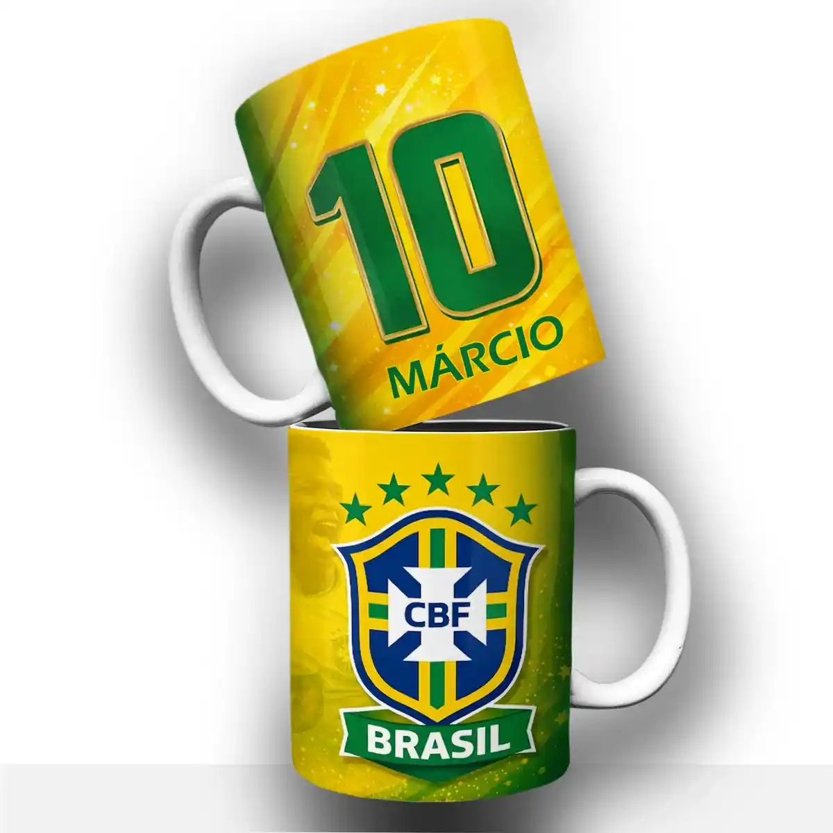 Arte Para Caneca Copa do Mundo com Nome – Arquivo Digital Sublimação - Imagem 2